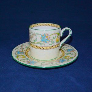 Wedgwood England Demitasse Cup & Saucer Set (12)